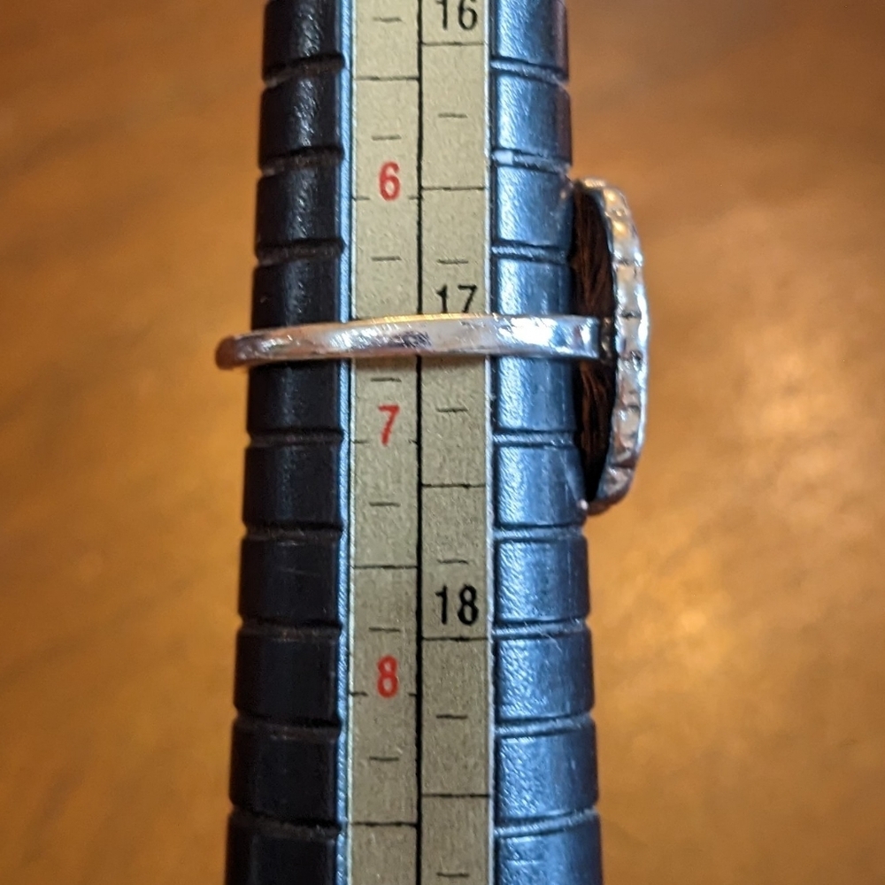 New Exaggerated Turquoise Color Ring Vintage Style size 6 1/2, T2B2F - Picture 2 of 2